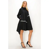 Cotton Poplin Tunic Dress