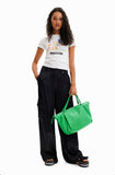 Large plain bag women