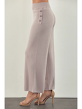 Knitted Ribbed Long Pant