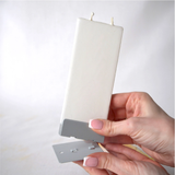 Hand-Painted 6" Flat Candle – Van Gogh’S Starry Night