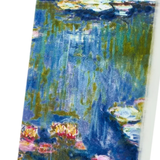 Flat Handmade Candle - Claude Monet Water Lilies