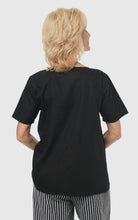 Load image into Gallery viewer, Short Sleeve Top Black