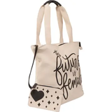 Canvas "the Future Is Female" Script Tote with Pouch