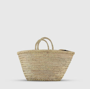 Organic Straw Bag - French Market Basket Tote