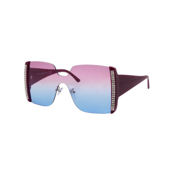 Oversized Rhinestones Eye Sunglasses women