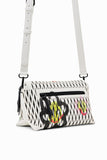Midsize die-cut suns crossbody bag women
