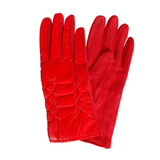 Gloves Red Puffer Winter Gloves For Women