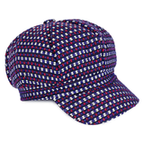Patterned Newsboy Cabby Hat