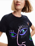 Desigual Arty Face T-Shirt Dress