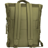 Wave Quilted Puffer Nylon 18 Inch Square Buckle Workbook Backpack