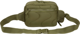 Puffer Quilted Nylon Sling Bag