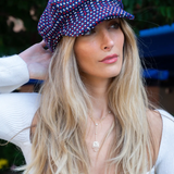 Patterned Newsboy Cabby Hat