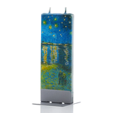 Flat Handmade Candle - Starry Night Over the Phone