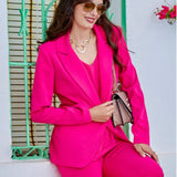 FRANK LYMAN- Neon Berry Woven Jacket