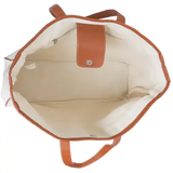 Canvas "Hello Weekend" Tote Bag