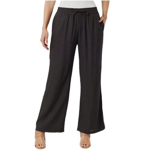 Linen Wide Leg Pants Plus