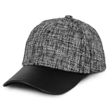 Neon Check Pattern Baseball Cap