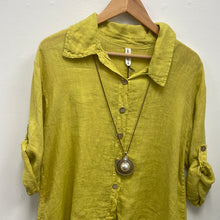 Load image into Gallery viewer, Linen Button Down Blouse -women