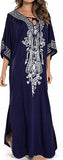 Kaftan Maxi Dress Summer Beach Dress Tunic