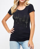 Black Top Women Pearl