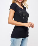 Black Top Women Pearl