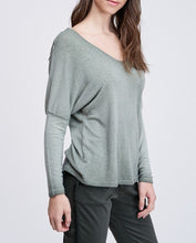 Load image into Gallery viewer, Double V-Lace Cashmere Feel Top Women