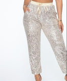 Sequin Joggers