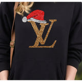 LV Inspired Christmas Sweatshirt