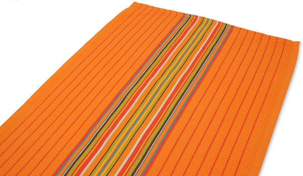 Kitchen Dish Towels Salsa Stripe - 100% Natural Cotton