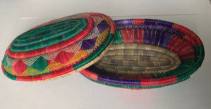 Handwoven Storage Basket Decorative Muday