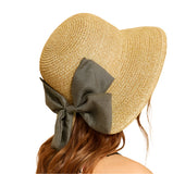 Bow Decor Cloche Summer Hat Women