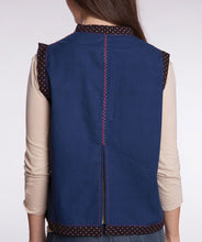 Load image into Gallery viewer, Embroidered Cotton Vest