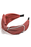 Beaded Knot Headband