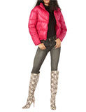 Red Puffer Jacket -