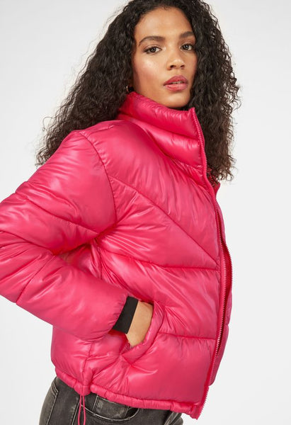 Red Puffer Jacket -