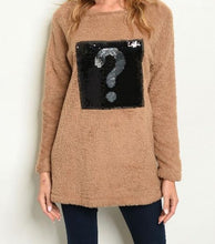 Load image into Gallery viewer, Taupe Fleece Sweater
