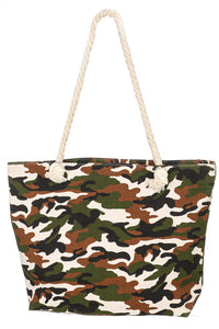 Camo Fashion Tote Bag