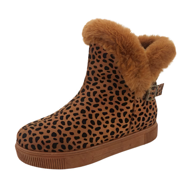 Cheetah Booties
