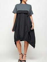 Load image into Gallery viewer, SHORT SLEEVE MIDI DRESS