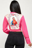 LONG SLEEVE CROP JACKETS