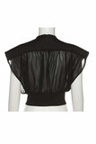 Cropped Black Jacket