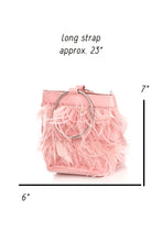 Load image into Gallery viewer, Feather Fashion Bag Crossbody Bag