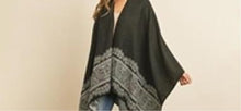 Load image into Gallery viewer, Fashion Poncho Reversible Women