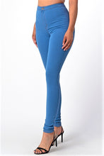 Load image into Gallery viewer, High Rise Square Back Pocket Clean Skinny Jeans