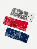 Cotton Paisley Print Headband