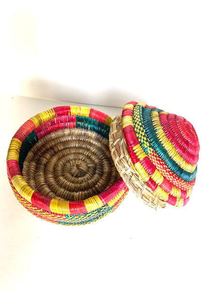 Muday Handwoven Basket Decorative Storage