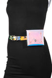 Iridescent Square Fashion Belt Bag