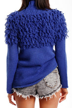 Load image into Gallery viewer, Blue Women Sweater