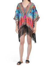 Load image into Gallery viewer, Women Lux Fringe Resort Cover Up