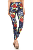 Leggings Floral Printed High Waist